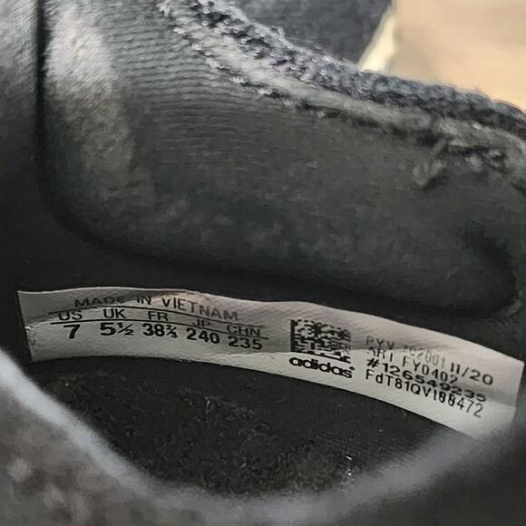 Adidas Ultraboost 21 Women's Athletic Running Shoes Sneakers Size 7 Black - Picture 9 of 9